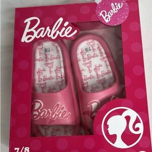 Mattel Barbie Slide Sandals 7/8 In Box. Beautiful Gift. Great For Everyday.
